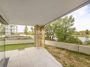 1. Reihe am Wasser! Gartenoase mit 131m2 Garten inkl. Wellness - 365 Tage Urlaub, 0 €, Immobilien-Wohnungen in 1190 Döbling