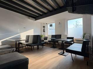 Großzügiges Geschäftslokal über 2 Ebenen mit Potenzial inkl. renovierungsbedürftiger Wohnung - Ideal auch als Eventlocation!