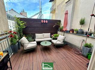 Rarität im Barock-Häuschen! Charmante Altbau-DG-Maisonette-Wohnung Nähe Augarten! Neben der U2! Wohngenuss auf 3 Ebenen mit Terrasse!, 749000 €, Immobilien-Wohnungen in 1020 Leopoldstadt