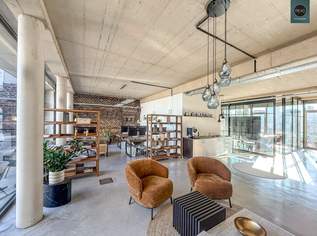 Lichtdurchflutetes Design Loft mit 2 Terrassen in der Brotfabrik Wien!, 699000 €, Immobilien-Gewerbeobjekte in 1100 Favoriten