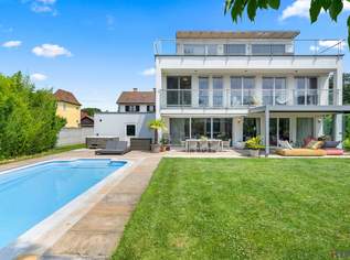 Modernes Einfamilienhaus mit beheiztem Pool | Weitblick zum Schneeberg | knapp 1200 m2 Eigengrund, 1190000 €, Immobilien-Häuser in 2632 Gemeinde Wimpassing im Schwarzatale