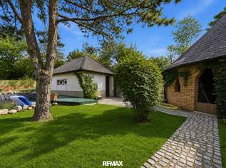 Großzügiges Familienparadies mit Schwimmteich & Top-Anbindung nahe Wien, 615000 €, Immobilien-Häuser in 2282 Gemeinde Markgrafneusiedl