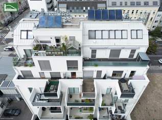 3.Zimmer-Traum mit Loggia und Küche auf Eigengrund (BJ 2018) - UNO-City / Donauzentrum / U-Bahn U1 (Top-Anbindung zum Stephansplatz), 349900 €, Immobilien-Wohnungen in 1220 Donaustadt