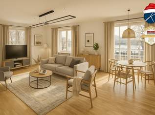 5-ZIMMER MIETWOHNUNG IN SCHÖNER LAGE VON KREMS-STEIN MIT BALKON UND DONAUBLICK, 1650 €, Immobilien-Wohnungen in 3500 Am Steindl