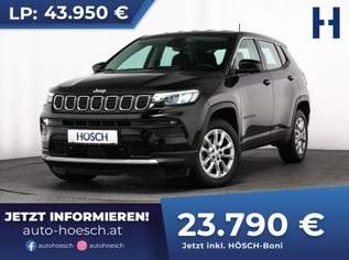 Compass T4 130 Aut. WINTER-PAKET LED 360° ACC WENIG KM, 25290 €, Auto & Fahrrad-Autos in 4061 Pasching Compass T4 130 Aut. WINTER-PAKET LED 360° ACC WENIG KM, 25290 €, Auto & Fahrrad-Autos in 4061 Pasching