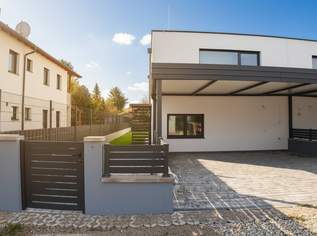 Lichtdurchflutete Doppelhaushälfte - Erstbezug mit Garten, Balkon und Carport, 460000 €, Immobilien-Häuser in 2440 Gemeinde Gramatneusiedl Lichtdurchflutete Doppelhaushälfte - Erstbezug mit Garten, Balkon und Carport, 460000 €, Immobilien-Häuser in 2440 Gemeinde Gramatneusiedl
