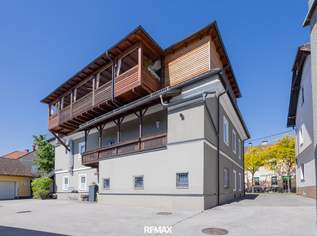 Vom Gastgarten bis zur Designerwohnung - außergewöhnliches Geschäftshaus mit Penthouse-Flair, 0 €, Immobilien-Häuser in 9020 