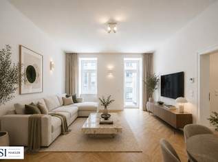 Eleganter Erstbezug mit Fischgrätparkett und Freifläche, 365000 €, Immobilien-Wohnungen in 1200 Brigittenau