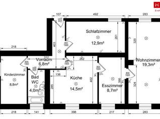 SOMMERAKTION: TOP-sanierte 3-Zimmer-Wohnung zum kleinen Preis! Vorteilhafte Lage am ruhigen Stadtrand von Steyr! Große Fenster, traumhaftes Badezimmer und praktischer Grundriss versprechen höchste Wohnqualität!, 721.63 €, Immobilien-Wohnungen in 4400 Steyr