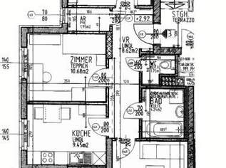 St. Pölten – Wohlfühlwohnung mit 3 Zimmern und Balkon, 182734 €, Immobilien-Wohnungen in 3100 Stattersdorf