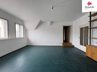 Sanierungsbedürftige Dachgeschosswohnung | 5 Zimmer | Nahe U4 Pilgramgasse, 749000 €, Immobilien-Wohnungen in 1060 Mariahilf