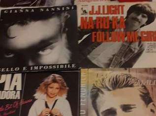 LP   Single Schallplatten Sammlung stk 4Euro, 4 €, Marktplatz-Musik & Musikinstrumente in 1210 Floridsdorf