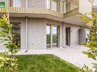 Beliebte Gartenwohnung im "grünen Hirschfeld - naturnah wohnen" - Provisionsfreier Erstbezug!, 299900 €, Immobilien-Wohnungen in 1210 Floridsdorf