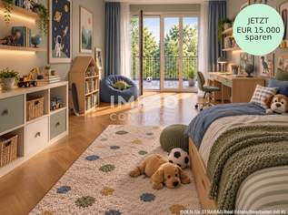 Eventküche, Urban Gardening, Gemeinschaftsterrasse: Neubau-Erstbezug mit südseitiger Loggia, 391000 €, Immobilien-Wohnungen in 1230 Liesing