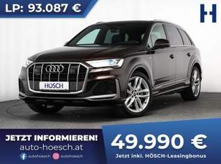 Q7 55 TFSI e quattro 2xS-LINE 21" AHK LUFT ACLANTARA++, 52490 €, Auto & Fahrrad-Autos in 4061 Pasching