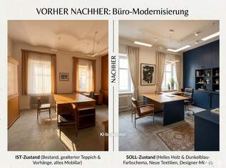 Vom Einzelbüro bis zum Coworking-Space! Büroflächen, die sich Ihrem Bedarf anpassen - flexible Bürolösungen ab 50 m², 2670.49 €, Immobilien-Gewerbeobjekte in 9020 