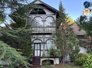 Charmante Jugendstilvilla mit 10 Zimmer und schönem Garten!, 498000 €, Immobilien-Häuser in 2842 Gemeinde Edlitz