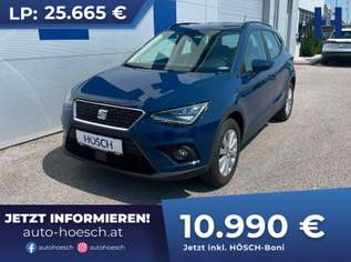 Arona TDI Style AHK CARPLAY WINTER LED ++, 12490 €, Auto & Fahrrad-Autos in 2512 Katastralgemeinde Tribuswinkel