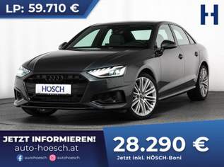 A4 35 TFSI Adv. 19er BLACK ASSISTENZ LEDER -53%, 29790 €, Auto & Fahrrad-Autos in 4061 Pasching