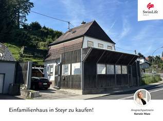 Charmantes, zentral gelegenes Einfamilienhaus in Steyr, 299000 €, Immobilien-Häuser in 4400 Steyr Charmantes, zentral gelegenes Einfamilienhaus in Steyr, 299000 €, Immobilien-Häuser in 4400 Steyr