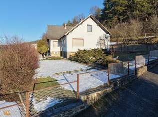 Panorama 200m² WFL, 2 Wohngeschoße, großer Garten, Obstbäume, Wald, 295000 €, Immobilien-Häuser in 7442 Lockenhaus