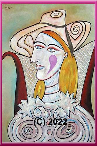 PABLO PICASSO Signiertes abstraktes Meisterwerk "Frau". Ein Blickfang an Ihrer Wand! Kostbare Zimmerdeko. Wandbild. Geschenkidee. Unikat! PABLO PICASSO Signiertes abstraktes Meisterwerk "Frau". Ein Blickfang an Ihrer Wand! Kostbare Zimmerdeko. Wandbild. Geschenkidee. Unikat!