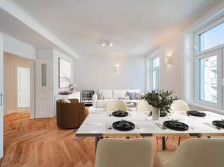 Heller 3-Zimmer-Erstbezug mit Loggia in den ruhigen Innenhof, 523000 €, Immobilien-Wohnungen in 1050 Margareten
