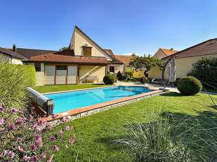 Großzügiges 7-Zimmer-Einfamilienhaus mit Pool und großem Garten, 2800 €, Immobilien-Häuser in 3442 Langenschönbichl