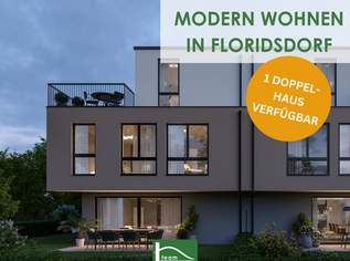 Doppelhaus der Extraklasse: Exklusiver Wohntraum mit ca. 217 m² Garten, hochwertiger Ausstattung und PKW-Stellplatz inklusive. - WOHNTRAUM, 879000.8 €, Immobilien-Häuser in 1210 Floridsdorf