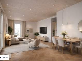 4-Zimmer Erstbezug in optimaler Lage zwischen Augarten und Innenstadt, 975000 €, Immobilien-Wohnungen in 1020 Leopoldstadt
