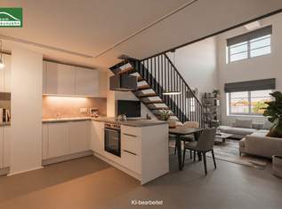 114 m², die Eindruck hinterlassen – außergewöhnliche Loftwohnung mit besonderem Raumgefühl!, 499000 €, Immobilien-Wohnungen in 1210 Floridsdorf