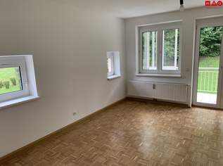 Ein tolles Rundumpaket wartet auf Sie! Sommer, Sonne, Balkonien – gemütliche Loggia mit herrlichem Ausblick ins Grüne - moderne 3 Raum Wohnung mit praktischem Abstellraum und Parkplatz direkt vor der Haustür!, 658 €, Immobilien-Wohnungen in 4593 Obergrünburg