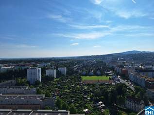 Top ausgestattete 2 Zimmer Wohnung ++ 17.OG mit Weitblick ++, 810 €, Immobilien-Wohnungen in Oberösterreich
