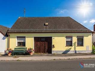 Gemütliches Landhaus mit Einliegerwohnung, geschützter Innenhof, Holzschuppen, Nebengebäude und Obstgarten, komplett eingezäunt, sofort zu beziehen, 125000 €, Immobilien-Häuser in 7341 Lindgraben