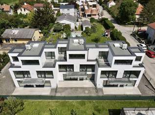 Belagsfertiges Eckreihenhaus in Grünruhelage mit perfekter Raumaufteilung am Stadtrand Wiens, 570000 €, Immobilien-Häuser in 1220 Donaustadt