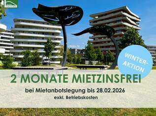 Moderne 2-Zimmer-Wohnung mit Freifläche - Wohnen in der Green City!, 749.75 €, Immobilien-Wohnungen in 8054 