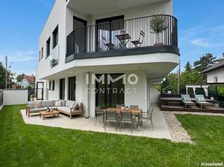 Gartentraum zum Schnäppchenpreis – Hochwertiger Erstbezug in Ruhelage beim Marchfeldkanal, 399000 €, Immobilien-Wohnungen in 1210 Floridsdorf
