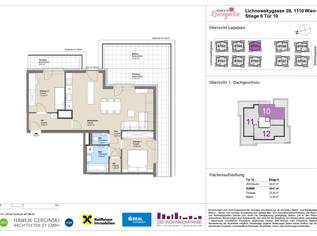 ROSENGARTEN - Nutzen Sie diesen Moment für ein Investment mit Zukunft - neue Anlegerwohnungen mit Geothermie, 386800 €, Immobilien-Wohnungen in 1110 Simmering