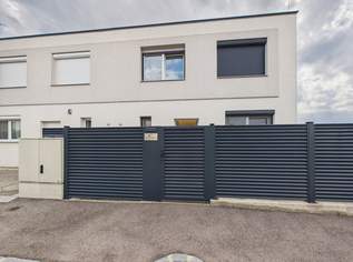 Moderne Doppelhaushälfte mit Pool und 150 m2 Garten – Pottendorf, 30 Minuten von Wien, 469000 €, Immobilien-Häuser in 2486 Katastralgemeinde Pottendorf