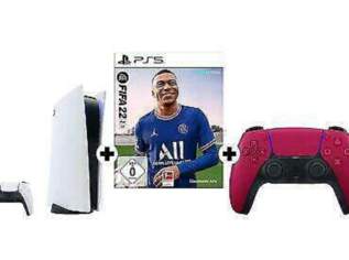 PS5 + FIFA 22 + controller nagelneu nicht ausgepctk play... PS5 + FIFA 22 + controller nagelneu nicht ausgepctk play...