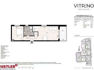 V I T R I N O - Stadt, Land, See NEUBAU, 1032.02 €, Immobilien-Wohnungen in 9020 