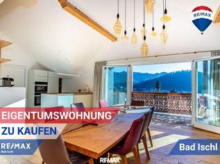 Wunderschöne, großzügige Dachgeschosswohnung in sanierter Stadtvilla – zentrale Lage in Bad Ischl, 1690000 €, Immobilien-Wohnungen in 4820 Bad Ischl