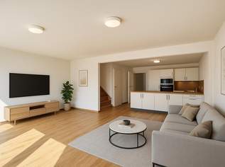 Modernes Eck-Reihenhaus in Bad Pirawarth, 349000 €, Immobilien-Häuser in 2222 Gemeinde Bad Pirawarth