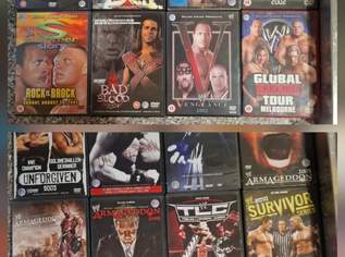 WWE Sammlung zu verkaufen alle zusammen 100 kann aber auch gerne einzeln gekauft werden