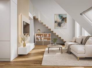 ERSTBEZUG I MAISONETTE I DACHGESCHOSS I 2x BALKON I TERRASSE, 677700 €, Immobilien-Wohnungen in 1210 Floridsdorf