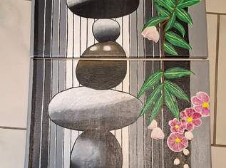 Acryl-Bild Stein-Balance Bild, 120 €, Marktplatz-Antiquitäten, Sammlerobjekte & Kunst in 1100 Favoriten