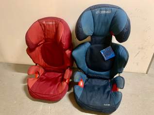 Maxi-Cosi Rodi XP in rot und blau (unfallfrei, aber gebraucht) - PREIS JE STÜCK, 29 €, Kindersachen-Sicherheit & Transport in 1190 Döbling