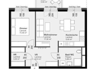 Special-Angebot: 2 MONATE MIETFREI - Moderne 2-Zimmer-Wohnung mit Balkon, 624.91 €, Immobilien-Wohnungen in 8020 Special-Angebot: 2 MONATE MIETFREI - Moderne 2-Zimmer-Wohnung mit Balkon, 624.91 €, Immobilien-Wohnungen in 8020
