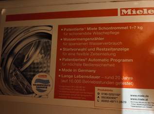 Miele Waschmaschine Ecco 5000, 300 €, Haus, Bau, Garten-Haushaltsgeräte in 5230 Mattighofen