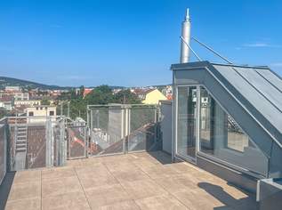 Exquisite Dachgeschosswohnung mit Terrasse und Rundumblick in Alt-Penzing, 999000 €, Immobilien-Wohnungen in 1140 Penzing